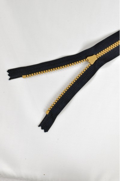 ZIP002 3號拉鏈 仿金銅開尾拉鏈   樹脂膠牙拉鏈      不設單獨拉鍊訂購 細節-1